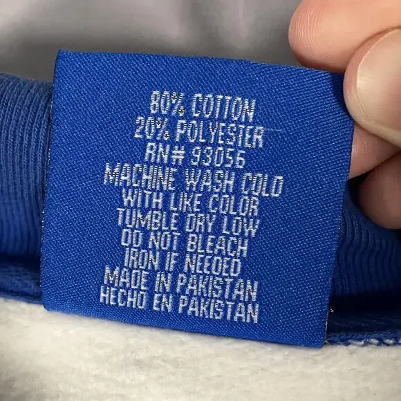 Italy Italia Jacket Mens Large Blue White Soccer Full Zip Track Top Stylo - Picture 10 of 16